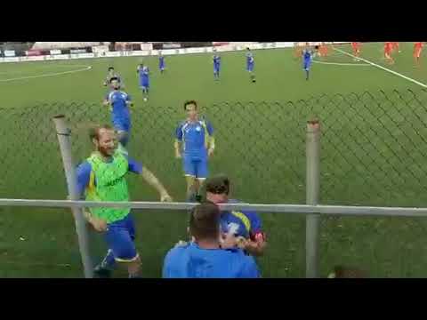 Cairese - Ospedaletti: la punizione vincente di Saviozzi