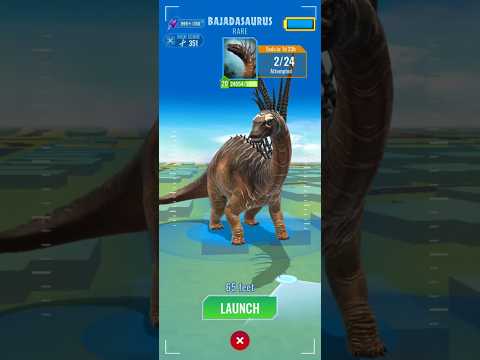Dart rare BAJADASAURUS Better! 🎯Hunting in Jurassic World Alive