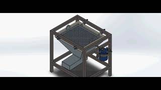 Download the video "multi purpose automatic sieve machine in solidwork simulation"