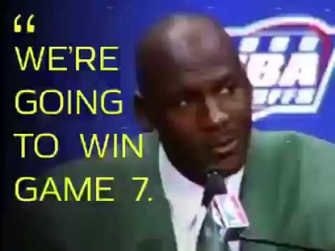 Michael Jordan promises victory