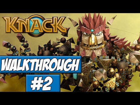 Knack Walkthrough Ep.2 w/Angel - Caves!