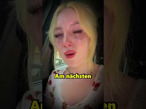 Sie biss in ihren Burger und fand das... 😱