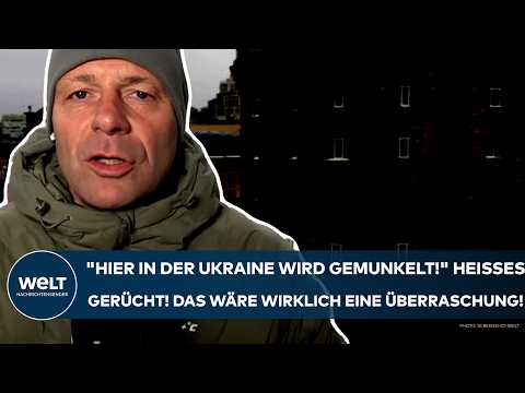 PUTINS KRIEG: "Hier in der Ukraine wird gemunkelt!" Heißes Gerücht! Das wäre wirklich erstaunlich!