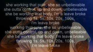 LEAVE BROKE CHRIS BROWN  TESTO