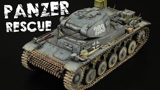 Painting And Weathering My Old Restored Panzer II - Part 2