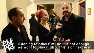 Intervista - Raiz & Fausto Mesolella @ Teatro Trianon Viviani - 10 marzo 2012