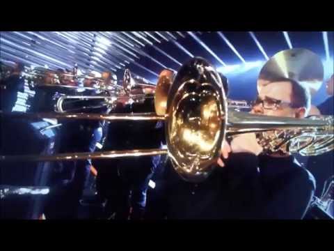 Eurovision 2015 Vienna: Martin Grubinger Final Interval Act - Percussive Planet Ensemble