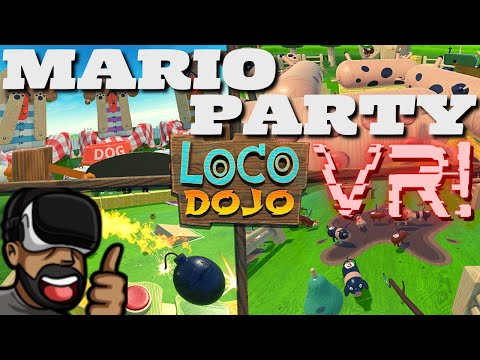 This VR Game is like Mario Party VR | Loco Dojo Unleashed Gameplay