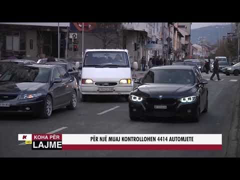 PËR NJË MUAJ KONTROLLOHEN 4414 AUTOMJETE
