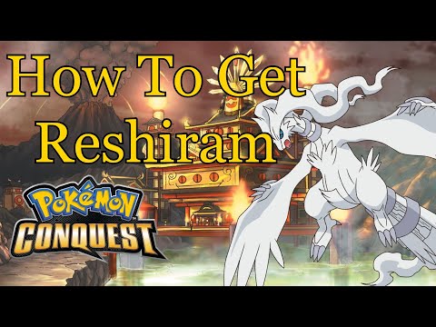 How To Get Reshiram In Pokemon Conquest Using Passwords!