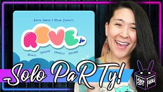 ROVE Jr 🤖 | Solo Board Game PaRTy!!! (Playthrough and Review/ Tutorial, yup!) 🎉