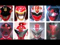 All Sentai Red Rangers Henshin 1991 2025