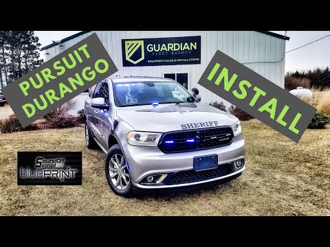 2018 Police Dodge Durango SSV with bluePRINT and mPOWER