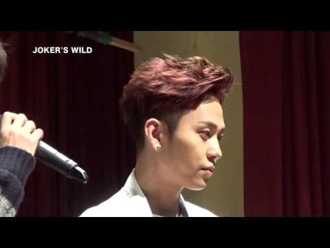 20141105  BEAST FAN SIGN Junhyung Focus