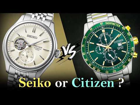 Seiko vs Citizen – Brand History, Technology & Best Watches