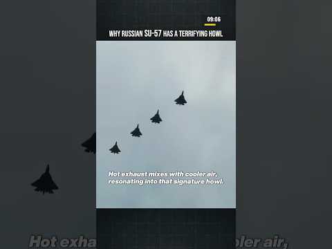 Why Russian Su-57 Has a Terrifying Howl