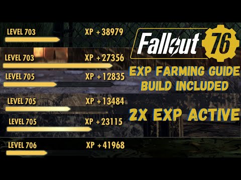 Fallout 76 Best EXP Farming Locations | Double EXP Active