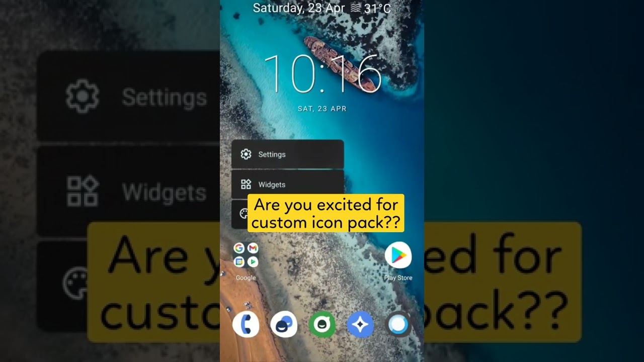 🔥Custom Icon Pack in crDroid 🔥