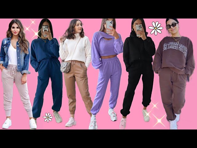 Vídeo relacionado con Crewhpo Pantalones Deportivos Mujer Algodón Largo Pantalón de Chándal con Bolsillos Elástica Cordón Jogger para Casual Correr Jogging Fitness