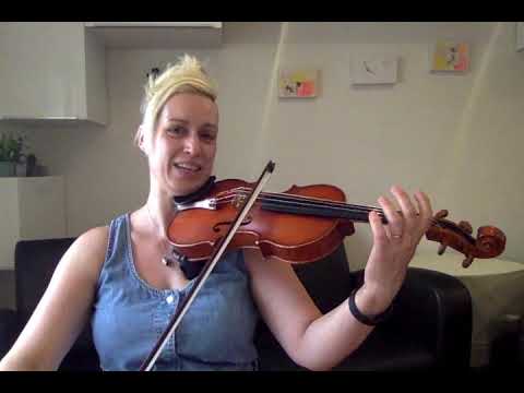 Becker Gavotte, the four endings. Suzuki Violin book 3, how to play, from Kate Conway