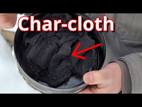 How to make Char Cloth (Easy Method)