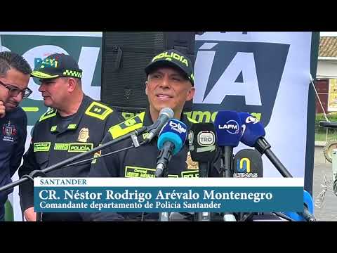 Capturan presuntos responsables de homicidios en Santander