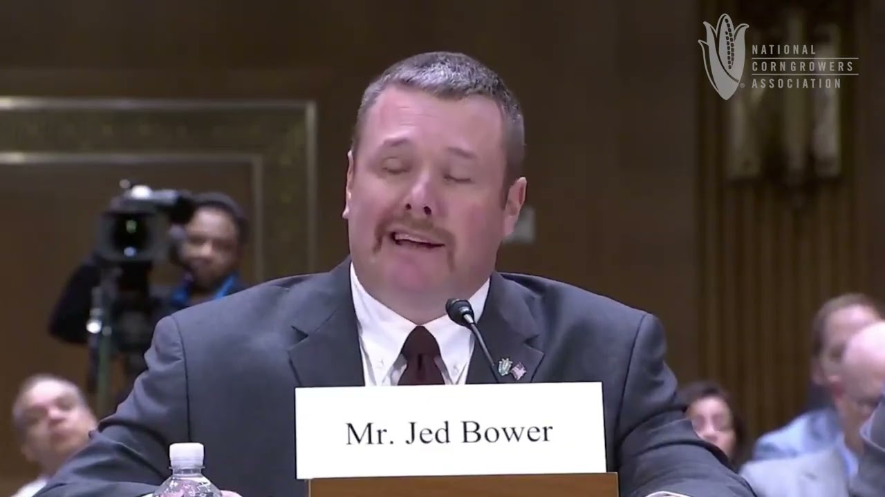 NCGA President Jed Bower's Testimony in the U.S. Senate