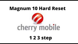 How To Hard Reset Cherry Mobile Magnum 10 Tablet (yorme tablet)