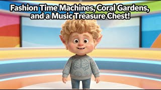 Fashion Time Machines, Coral Gardens, and a Music Treasure Chest!