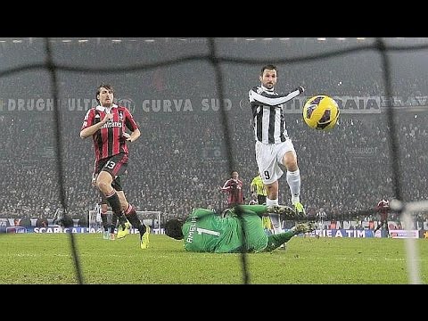 Juventus - Milan 2-1 (09.01.2013) Quarti, Coppa Italia.