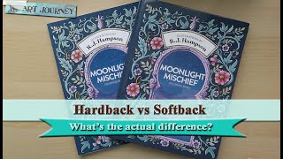 RJ Hampson Hardback and Softback Colouring Books... What's The Difference?