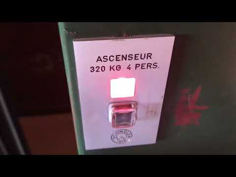 Joli ascenseur Schindler R-series à traction @ Yverdon-les-Bains, Suisse.