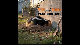 Keeping Skunks Out of a Home Foundation by Placing a Barrier | Dig Defence