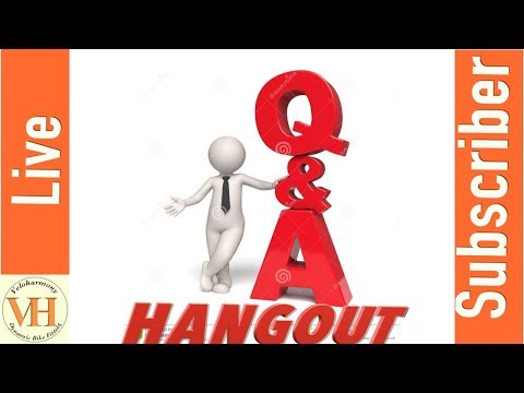 3/20/2019 Veloharmony Live – Subscriber Hangout Q&A