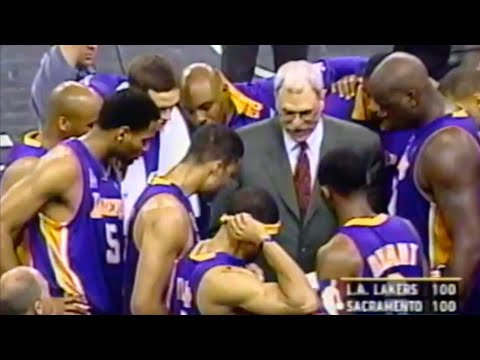 2002 | Los Angeles Lakers vs Sacramento Kings | NBA West Conf Finals Game 7
