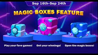 Experience the thrill with Riversweeps new feature: Magic Boxes!