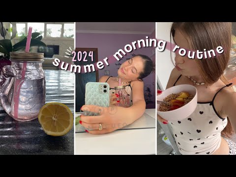 La mia ✨MORNING ROUTINE✨ *versione estiva* 💗🌅🌊 || SZ