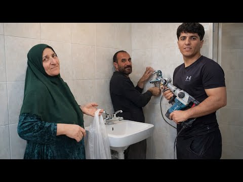 - Bathroom Faucet Installation & Washroom Makeover at Hossein & Fereshteh’s Home | Step-by-Step DIY