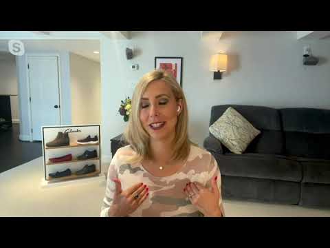 Clarks Collection Leather Slip-On Shoes- Ashland Joy on QVC