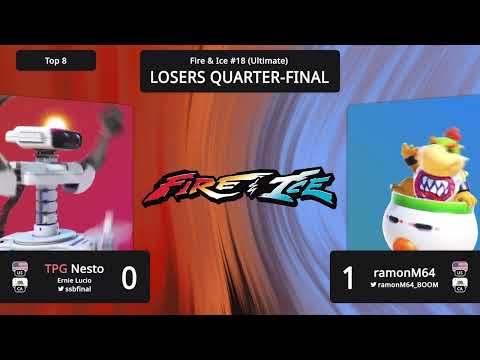 Nesto (R.O.B.) vs ramonM64 (Bowser Jr.) - Fire & Ice #18 Losers Quarters
