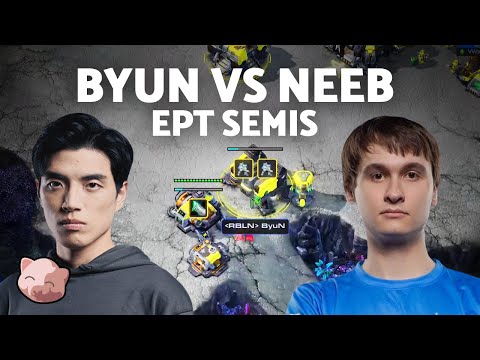 Byun’s CC first into fastest upgrades ever vs Neeb | EPT NA 134 Semis (Bo3 PvT) - StarCraft 2