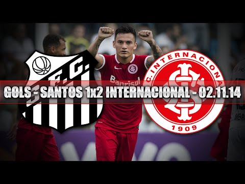 GOLS - SANTOS 1x2 INTERNACIONAL - 02.11.14
