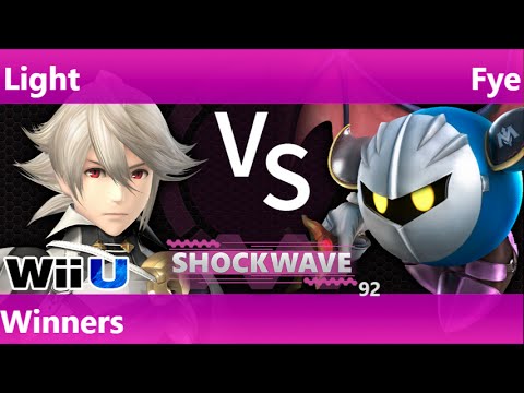 SW Plano 92 - CV Light (Corrin, ZSS) vs Fye (MK) Winners - Smash 4