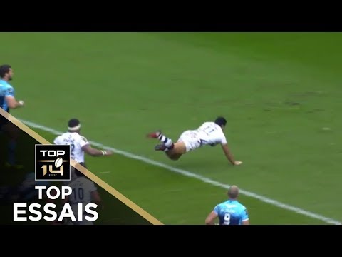 TOP Essais de la J18 – TOP 14 – Saison 2017-2018