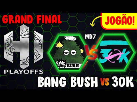 [Heroes International LAN Playoffs] GRAND FINAL - Bang Bush x 30K [PT-BR] HotS 2022