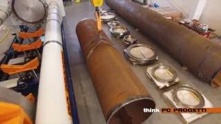 BOT-2CSV/3000 Pipe Tester   PIPE HYDRO TEST MACHINE - Think ' PC PROEGTTI srl