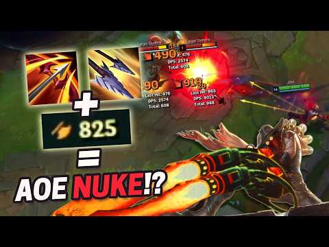 This New BROKEN Build Will Get Jhin Nerfed... - FLAMETHROWER JHIN PATCH 14.12