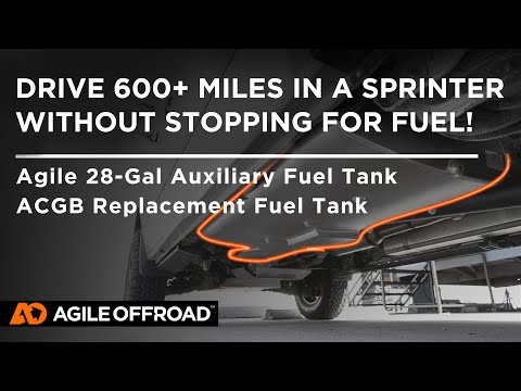 Double your Winnebago Revel's fuel range! | Sprinter fuel tanks from Agile Off Road