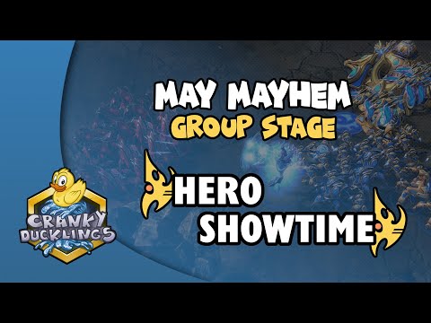 herO vs ShoWTimE - PvP | May Mayhem: Group Stage Day 3 | Invitational StarCraft 2 Tournament