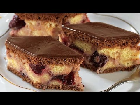 Konyakmeggyes szelet - Az én alapszakácskönyvem